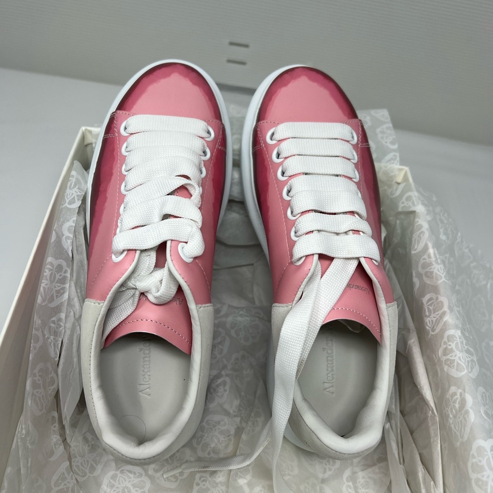 MCQUEEN
Oversized Dip-Dye Leather Sneakers